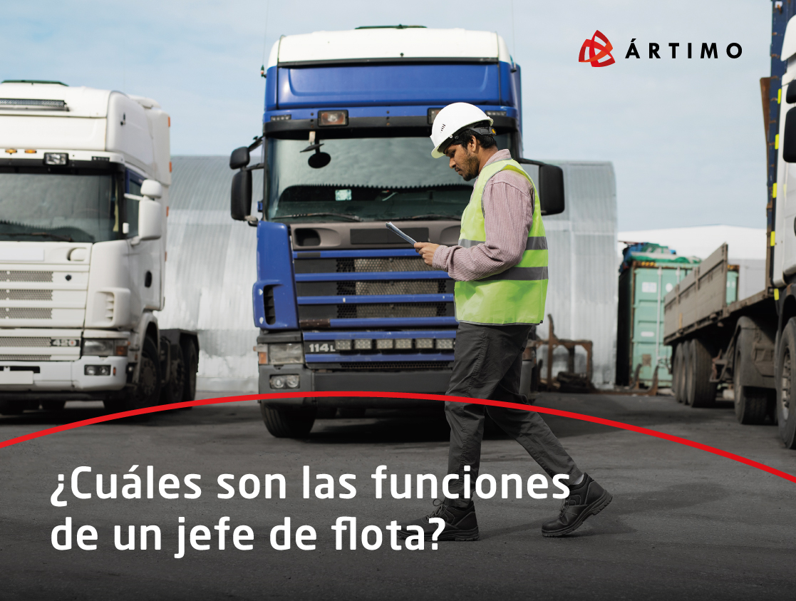 ¿Cuáles son las funciones de un jefe de flota?