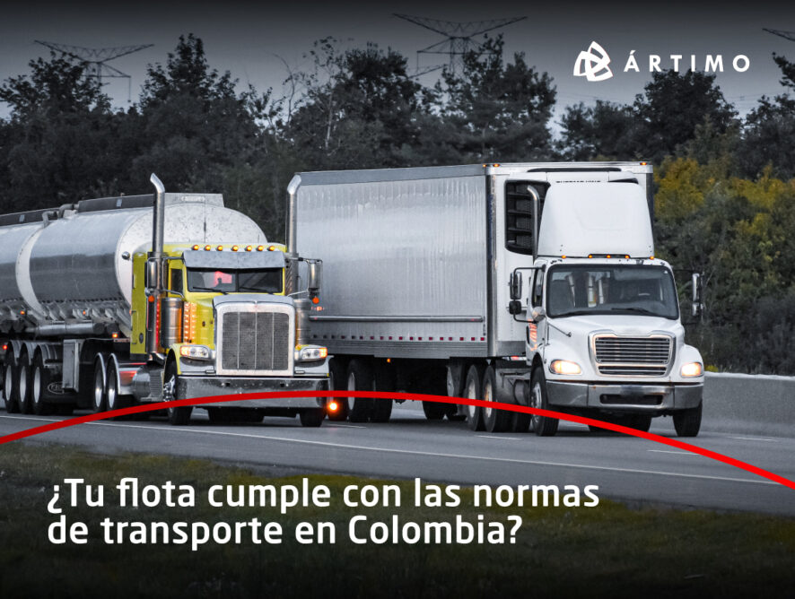 ¿Tu flota cumple con las normas de transporte en Colombia?