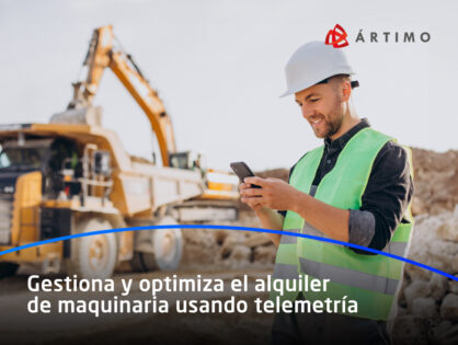 Gestiona y optimiza el alquiler de maquinaria usando telemetría