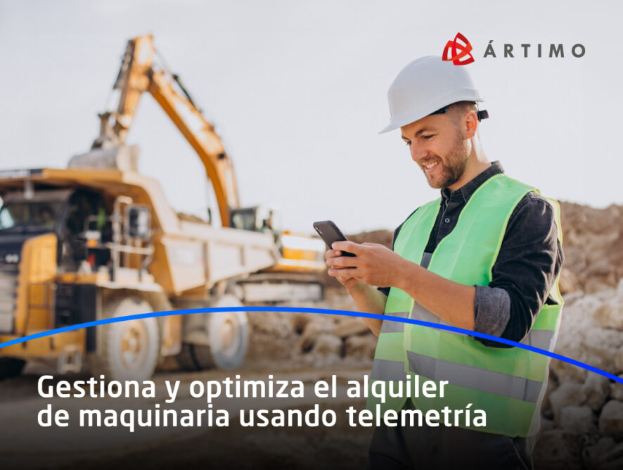 Gestiona y optimiza el alquiler de maquinaria usando telemetría