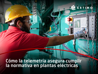 Cómo la telemetría asegura cumplir la normativa en plantas eléctricas